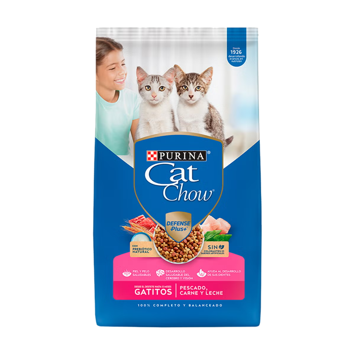 Imagen de bolsa de Cat Chow Gatitos, Frente